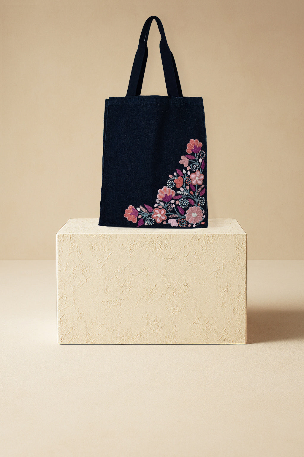 Eco Totebag (pink embroidery) Intro price