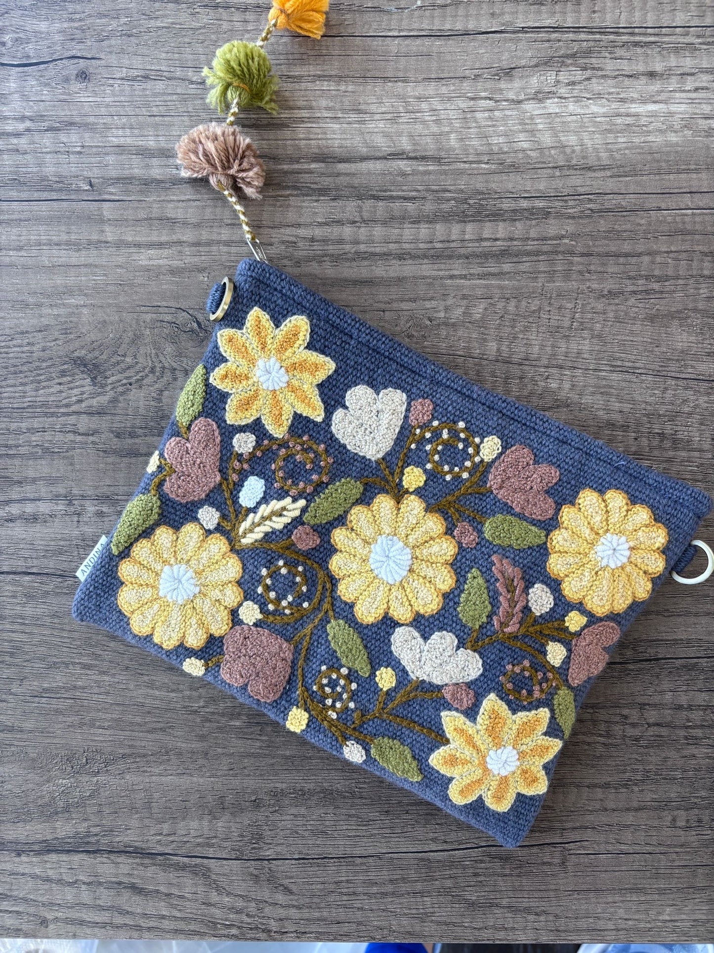 Crossbody purse - Yellow/Green