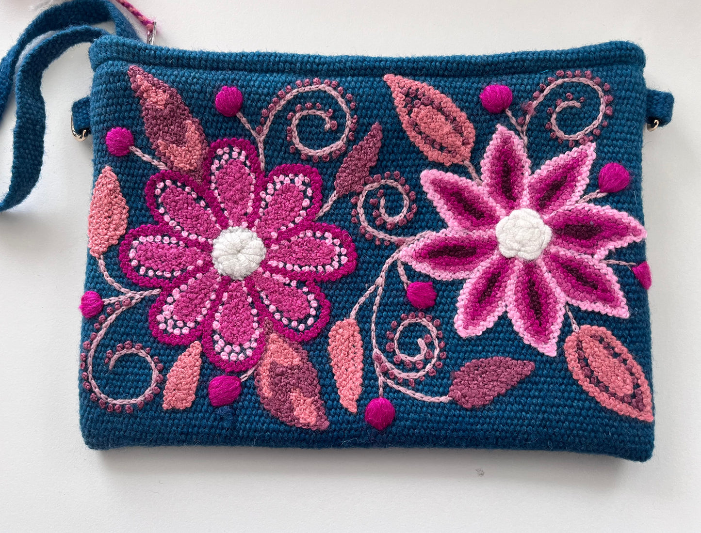 Cosmetic bag (blue)