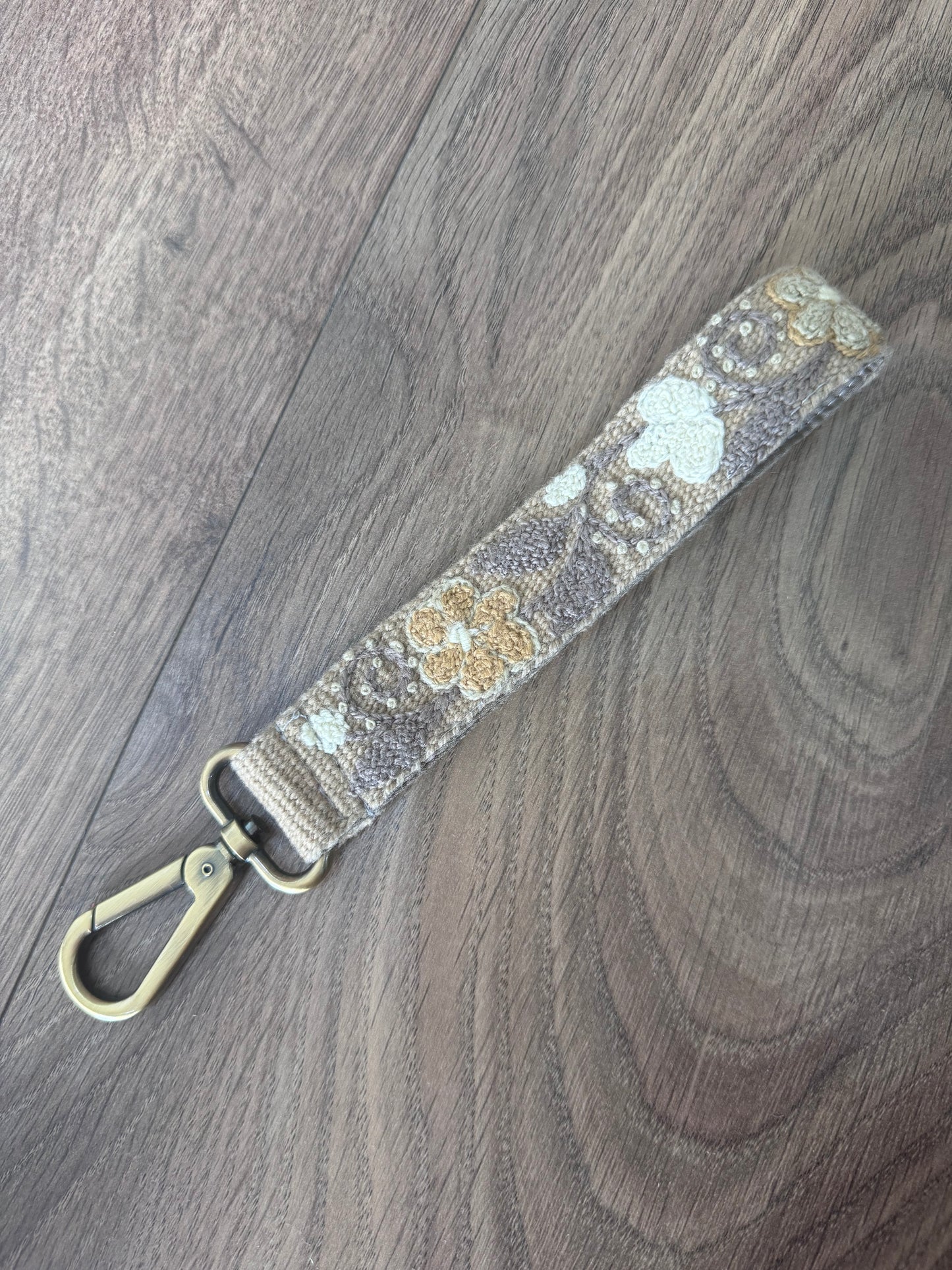 Wristlet strap keychain (S)