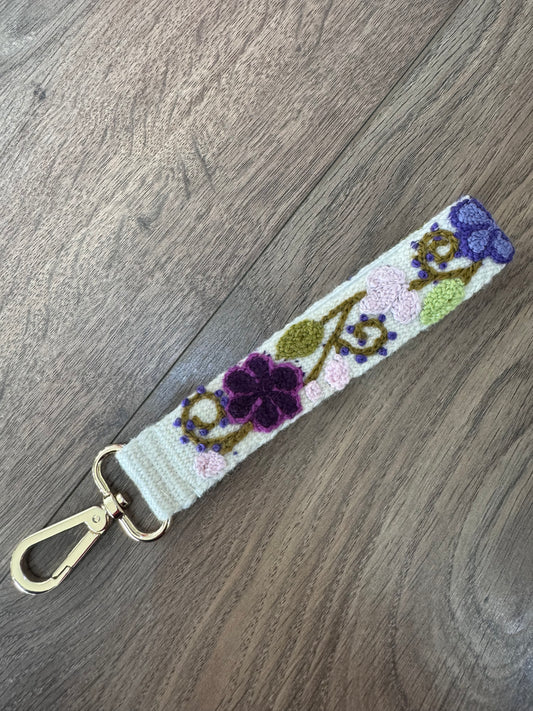 Wristlet strap keychain (X)