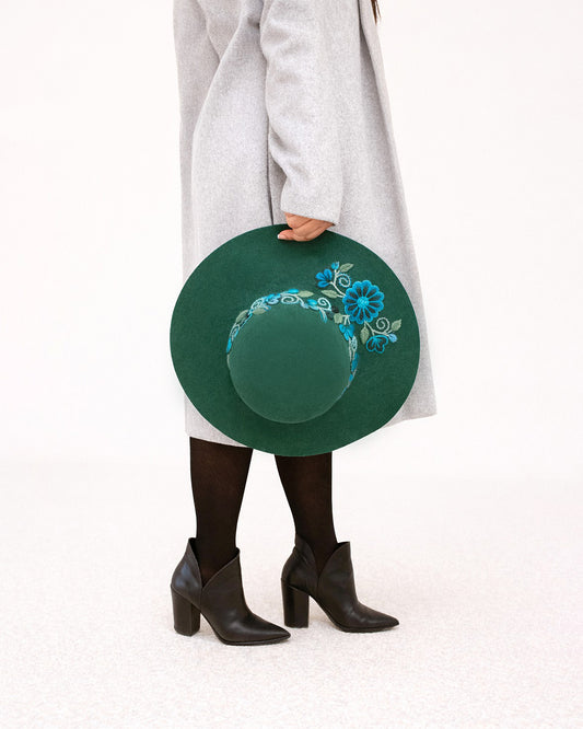 Andina wool hat (green)