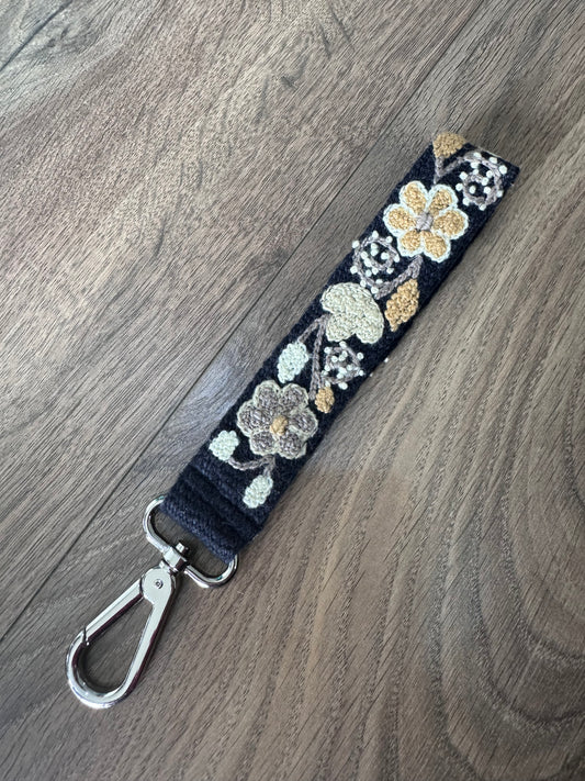 Wristlet strap keychain (E)