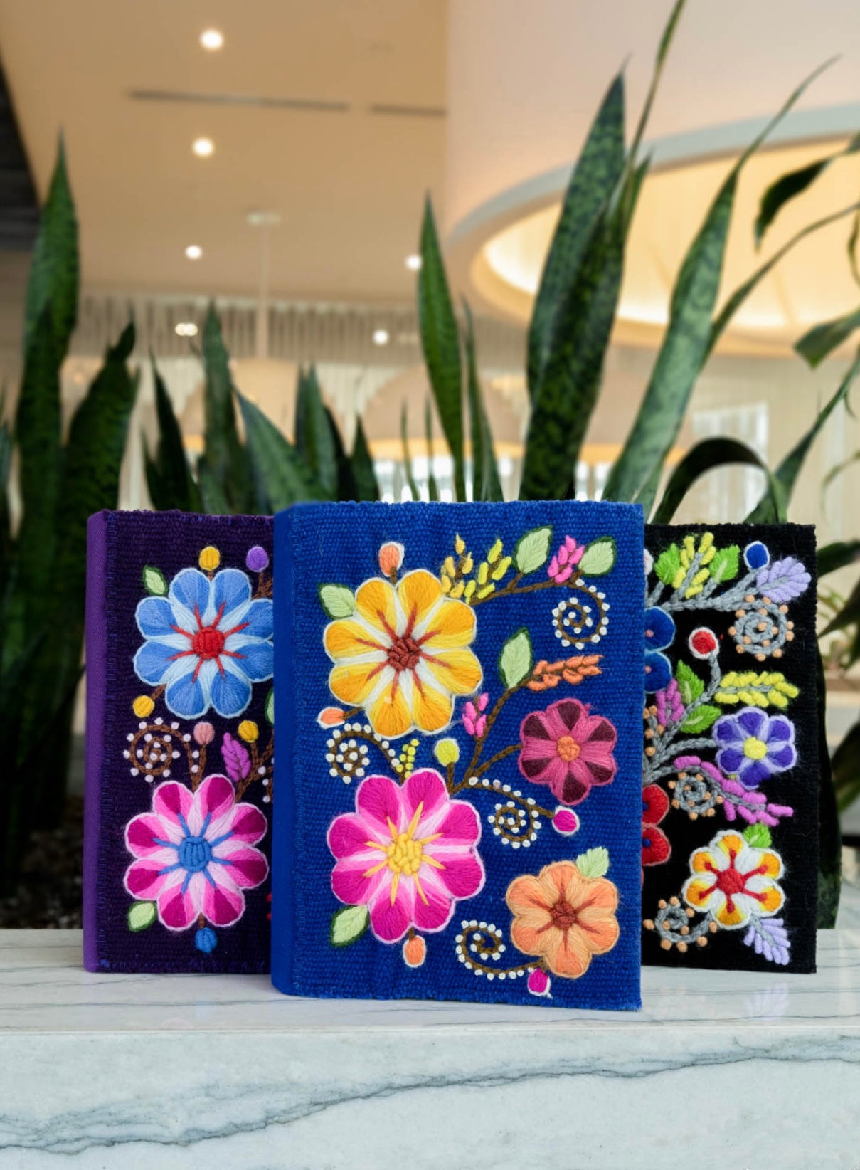 Andina - Hand Embroidered Notebook
